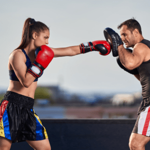 Fit werden mit Boxen