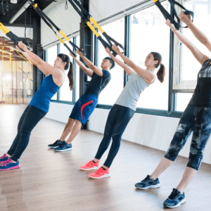 Training TRX bei Seeland Boxing