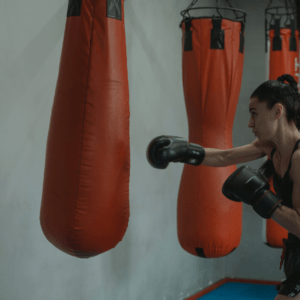 Training am Boxsack